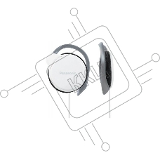 Наушники накладные Panasonic RP-HS46E-W 1.1м белый проводные (крепление за ухом)