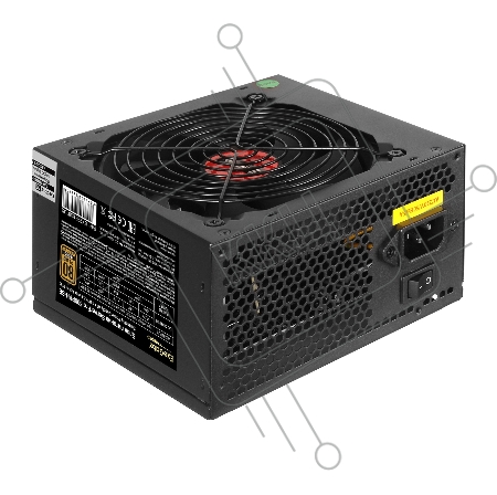 Серверный БП 500W ExeGate ServerPRO 80 PLUS® Bronze 500PPH-SE (ATX, for 3U+ cases, APFC, КПД 89% (80 PLUS Bronze), 12cm fan, 24p, (4+4)p, PCIe, 5SATA, 3IDE, black)