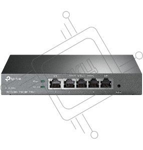 Роутер 5-port Multi-Wan Router for Small Office and Net Cafe, Configurable ports up to 4 Wan ports, Load Balance, Advanced firewall, Port Bandwidth Control, Port Mirror, DDNS, UPnP, VPN pass-through, steel case