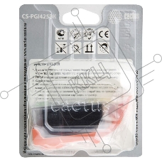 Картридж струйный Cactus CS-PGI425BK черный (16 мл) для Canon Pixma iP4840/MG5140/5240/6140/8140/MX884