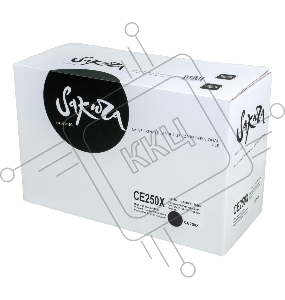 Картридж SAKURA CE250X для HPColor LaserJet CM3530MFP/CM3530fsMFP/CP3525/CP3525n/CP3525dn/CP3525x, черный,10000 к.
