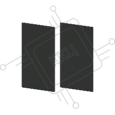 GL3606 BK черный заглушка для накладного магнитного шинопровода Magnetic 48V (2шт)