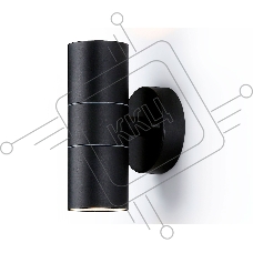 Светильник Ambrella light ST3707/2 BK черный IP54 GU10/2 max 35W 160*60*95
