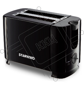 Тостер Starwind ST1101 700Вт черный/черный