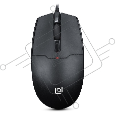 Мышь проводная Oklick 147M черный, 1600 dpi, PS/2, кнопки - 3