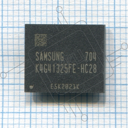 Видеопамять GDDR5 Samsung K4G41325FE-HC28