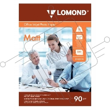 Бумага Lomond 0102131 A4/90г/м2/500л./белый матовое для струйной печати
