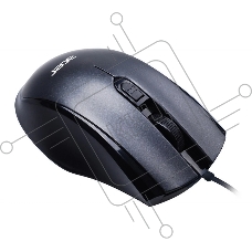 Мышь проводная Acer OMW020 черный, 1600 dpi, USB, кнопки - 4