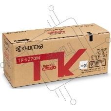 Картридж лазерный Kyocera TK-5270M (1T02TVBNL0) пурпурный для M6230cidn/M6630cidn/P6230cdn 6000 стр
