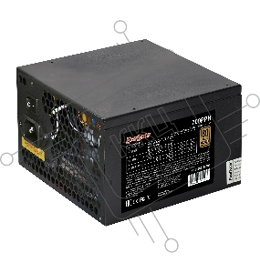Блок питания 700W ExeGate EX282154RUS 80 PLUS® Bronze 700PPH (ATX, APFC, КПД 89% (80 PLUS Bronze), 12cm fan, 24pin, 2x(4+4)pin, PCIe, 5xSATA, 3xIDE, black, Color Box)