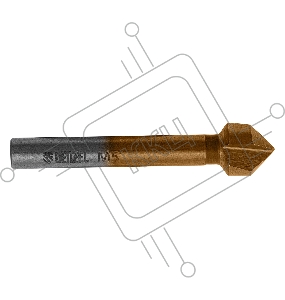 Зенковка конусная под М5, HSS, по металлу, цилиндрический хвостовик// Denzel