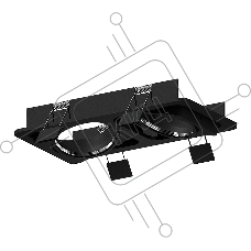 Корпус светильника C7664 SBK черный песок 225*120*H25mm MR16 GU5.3