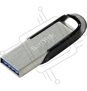 Флеш Диск Sandisk 128Gb Cruzer Ultra Flair SDCZ73-128G-G46 USB3.0 серебристый/черный