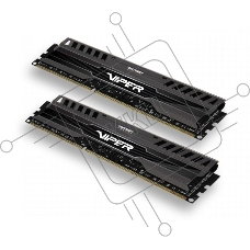 Оперативная память Patriot Viper 3, DDR3, 16GB (2x8 GB), 1600 MHz, CL9, радиатор, черный