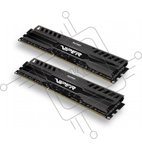 Модуль памяти Patriot DIMM DDR3 VIPER3 16Gb KIT (8GbX2) 1600MHz CL9 [PV316G160C9K] Black