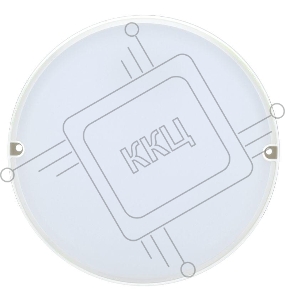 Светильник  Iek LDPO0-2004-8-6500-K01 LED ДПО 2004 8Вт 6500K IP54 круг белый