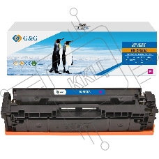 Картридж G&G, аналог HP CF533A/205A красный 0.9k с чипом