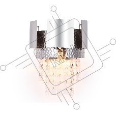 Светильник Ambrella light TR5250/2 SL/CL серебро/прозрачный E14/2 max 40W 270*240*150