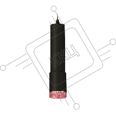 Светильник Ambrella Light XP7422003 SBK/PI черный песок/розовый MR16 GU5.3 (A2302, C6356, A2030, C7422, N7193)