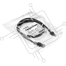 Патч-корд медный ExeGate UTP-RJ45-RJ45-5e-CU-1,5M-BK, UTP, cat.5e, 1.5м, черный