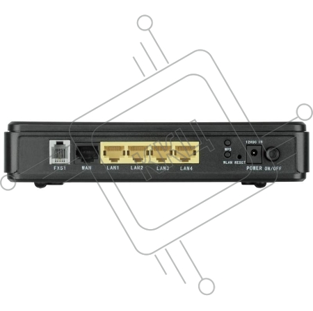 Маршрутизатор беспроводной D-Link DVG-N5402SP/1S/C1A 10/100BASE-TX черный