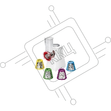 Овощерезка Clatronic ME 3604 weis