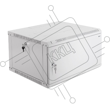 Шкаф телеком. настенный разборный 6U (600х520) дверь металл (ШРН-Э-6.500.1)