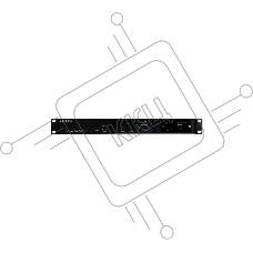 Блок распределения питания «Nerpa PU» IRON ATS Monitored (Outlet Level), EC, 1U, single phase, input 2 х IEC320 C20 inlet outputs 8 x IEC320 C13; 1 x IEC320 C19