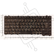 Клавиатура для ноутбука Toshiba Satellite A300 M300 L300 M500 M505 черная матовая