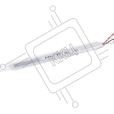 Блок питания 12V 72W 6A IP20 185-260V 372*18*18