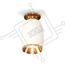 Светильник Ambrella Light XS1122044 SWH/PYG белый песок/золото желтое полированное MR16 GU5.3 (N6905, C1122, N7034)