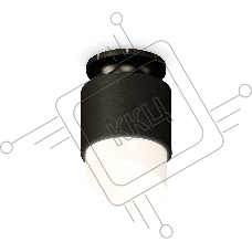 Светильник Ambrella Light XS7511066 SBK/PBK/FR черный песок/черный полированный/белый матовый MR16 GU5.3 (N7926, C7511, N7175)