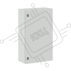 Шкаф ST с монтаж. платой 1000х600х300мм от IP65-до IP66 IK10 ДКС R5ST1063