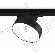 Трековый однофазный светодиодный светильник Ambrella light GL6842 BK черный LED 15W 4200K D115*80