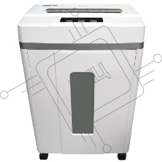 Шредер Office Kit S200TSCD 0,8x2 белый (секр.P-7) фрагменты 6лист. 25лтр. скобы пл.карты CD