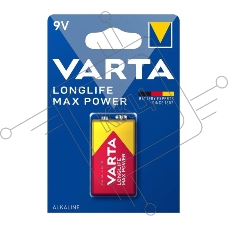 Батарейка VARTA LONGLIFE MAX P. 9V бл.1