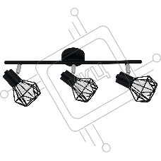 Светильник Ambrella light TR8622/3 BK/CH черный/хром E27*3 max 40W 460*91*175