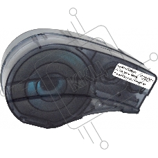 Картридж ленточный Cactus CS-M21-750595WT черный шрифт, белый фон (19.1 мм, 6.4 м) для Brady BMP21-PLUS, BMP21-LAB