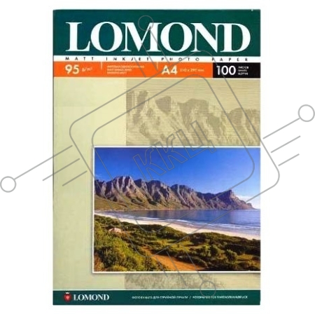 Бумага Lomond 0102125 A4/95/100л. матовая для струйной печати до 2880dpi