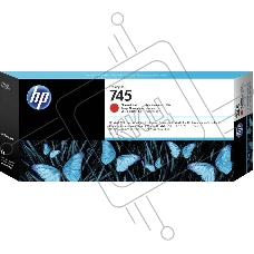 Картридж струйный HP 745 300-ml хроматический красный