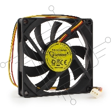 Вентилятор для корпуса Gembird D8015BM-3 черный, 80 мм, 2600 об/мин, 27 дБ, 3 pin