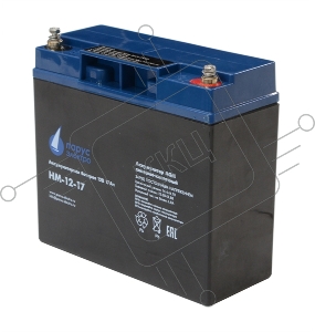 Батарея Парус-электро HM-12-17 (AGM/12В/17,0Ач/,болт M5)