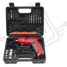 Отвертка аккумуляторная в кейсе с набором аксессуаров Accesstyle BSC-A/36-1300/FPCS