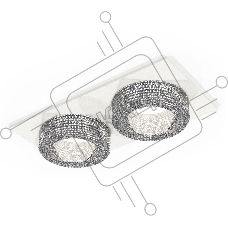 Комплект встраиваемого светильника Ambrella light XC7635020 SWH/CL белый песок/прозрачный MR16 GU5.3 (C7635, N7191)