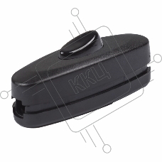 Выключатель-кнопка 250V 2А ON-OFF на электропровод (для настольной лампы)  REXANT