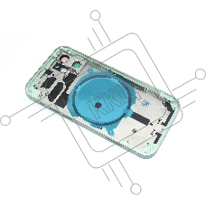 Задняя крышка (корпус) в сборе с рамкой для Apple iPhone 12 Mini зеленая