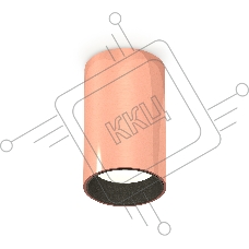 Светильник Ambrella Light XS6326003 PPG/SBK золото розовое полированное/черный песок MR16 GU5.3 (C6326, N6111)