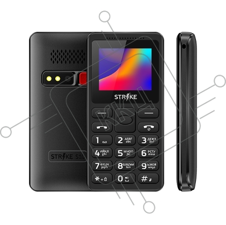 Мобильный телефон BQ Strike S10 Blue SC6531E, 1, 32 Mb, 32 Mb, 2G GSM 900/1800 мГц, Bluetooth Версия 2.1 Экран: 1.77 