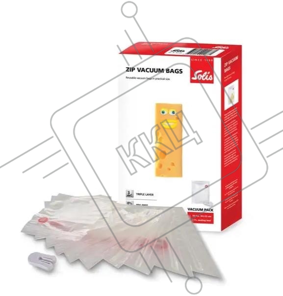 Пакеты Solis 92268 ZIP 20 x 23 см