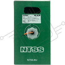 Кабель информационный NTSS NTSS-IN-UTP4-5Е-LSZH-OR кат.5E U/UTP 4X2X24AWG LSZH внутренний 305м оранжевый